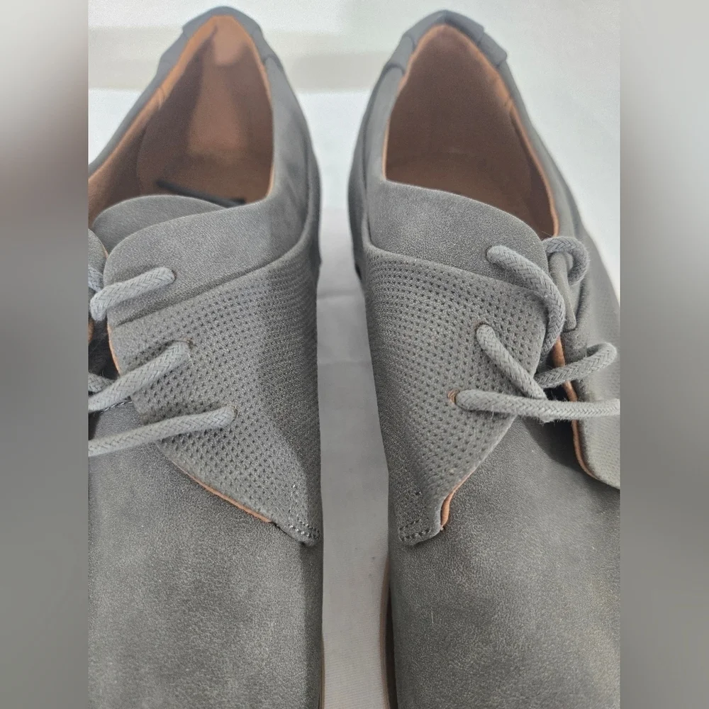 *NWOT* Madden Men's Gray Lace-Up Oxford Shoes Office Work Event Casual, size 9M